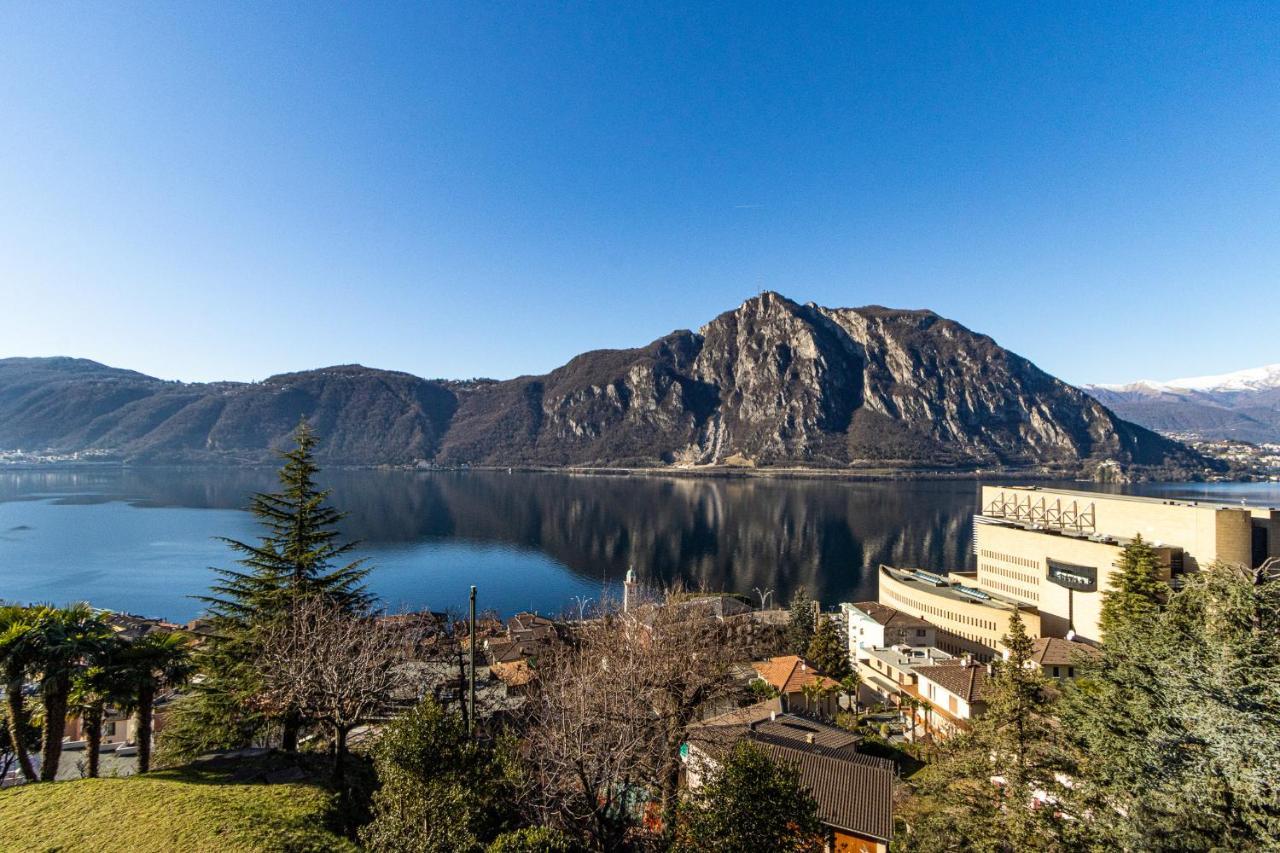 Wraparound Lake Views Bellavista Residence Campione dʼItalia エクステリア 写真